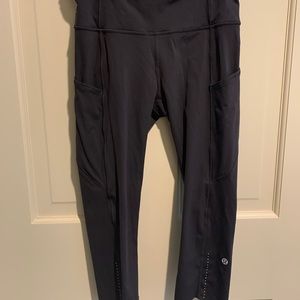Lululemon Athletica Fast and Free 19” crop Nulux